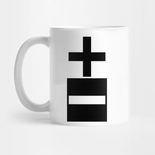 Positive Negative Mug